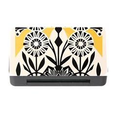 Flowers Pattern Memory Card Reader With Cf by danenraven
