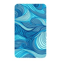 Ocean Waves Sea Abstract Pattern Water Blue Memory Card Reader (rectangular) by danenraven