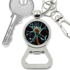 Organism Neon Science Bottle Opener Key Chain by Ndabl3x