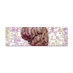 Brain Think Neurons Circuit Sticker Bumper (10 Pack) by Wav3s