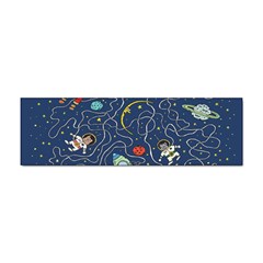 Cat-cosmos-cosmonaut-rocket Sticker Bumper (10 Pack) by Wav3s