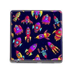 Space-patterns Memory Card Reader (square 5 Slot) by Wav3s