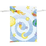 Science Fiction Outer Space Lightweight Drawstring Pouch (XL) Front