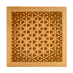 Digital Art Artwork Abstract Wood Photo Frame Cube by Ndabl3x