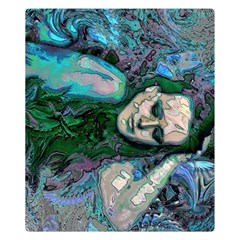 Alphonse Woman Premium Plush Fleece Blanket (small) by MRNStudios