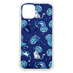 Cat Spacesuit Space Suit Astronaut Pattern Iphone 12 Mini Tpu Uv Print Case	 by Wav3s