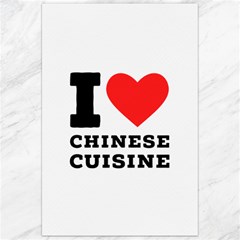 I Love Chinese Cuisine Canvas 24  X 36  by ilovewhateva