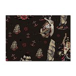 Vintage Tattoos Nautical Sticker A4 (100 pack) Front