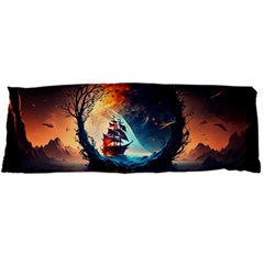 Tree Planet Moon Body Pillow Case Dakimakura (two Sides) by Ndabl3x