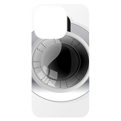 Washing Machines Home Electronic Iphone 14 Pro Black Uv Print Case by Cowasu