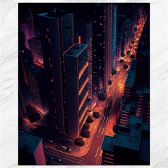 Abstract Landscape Landmark Town City Cityscape Canvas 16  X 20  by Vaneshop
