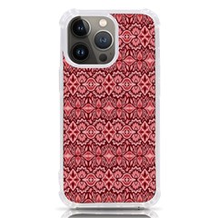 Pink-art-with-abstract-seamless-flaming-pattern Iphone 13 Pro Tpu Uv Print Case by uniart180623