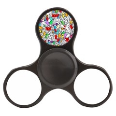Graffiti-characters-seamless-pattern Finger Spinner by uniart180623