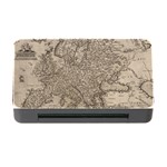 Vintage Map Europe Memory Card Reader with CF Front