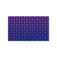 Mazipoodles Purple Pink Gradient Donuts Polka Dot Sticker Rectangular (100 Pack) by Mazipoodles