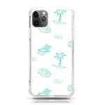 Summer Beach Seamless Pattern iPhone 11 Pro Max 6.5 Inch TPU UV Print Case Front