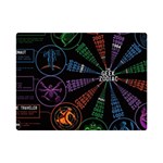 Zodiac Geek Premium Plush Fleece Blanket (Mini) 35 x27  Blanket Front