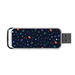 Abstract Minimalism Digital Art Abstract Portable Usb Flash (two Sides) by uniart180623