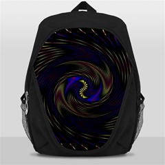 Manadala Twirl Abstract Backpack Bag by uniart180623