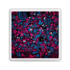 Grafitti Graffiti Abstract Artwork Digital Memory Card Reader (square) by uniart180623