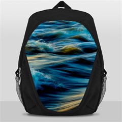 Waves Abstract Waves Abstract Backpack Bag by uniart180623