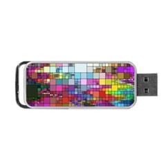 To Dye Abstract Visualization Portable Usb Flash (two Sides) by uniart180623