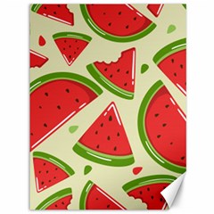 Cute Watermelon Seamless Pattern Canvas 36  X 48  by Simbadda