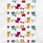 Pattern With Cute Cats Canvas 12  x 18  11.88 x17.36  Canvas - 1