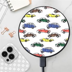 Cars Pattern Wireless Fast Charger(black) by Simbadda
