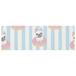 French-bulldog-dog-seamless-pattern Banner and Sign 9  x 3  Front