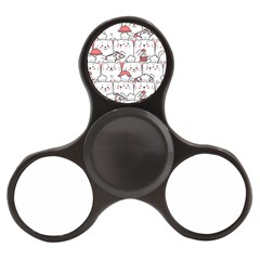Cute-cat-chef-cooking-seamless-pattern-cartoon Finger Spinner by Simbadda