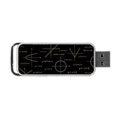 Abstract-math Pattern Portable Usb Flash (two Sides) by Simbadda
