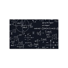 Mathematical-seamless-pattern-with-geometric-shapes-formulas Sticker Rectangular (10 Pack) by Simbadda