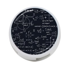 Mathematical-seamless-pattern-with-geometric-shapes-formulas 4-port Usb Hub (one Side) by Simbadda