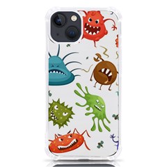Dangerous-streptococcus-lactobacillus-staphylococcus-others-microbes-cartoon-style-vector-seamless-p Iphone 13 Tpu Uv Print Case by Simbadda