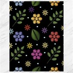 Embroidery-seamless-pattern-with-flowers Canvas 18  x 24  17.8 x23.08  Canvas - 1