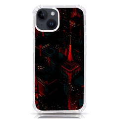 A Dark City Vector Iphone 14 Tpu Uv Print Case by Proyonanggan