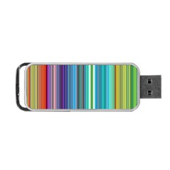 Color Stripes Portable Usb Flash (one Side) by Proyonanggan
