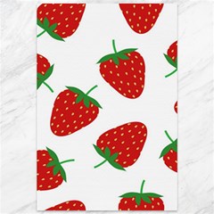 Seamless Pattern Fresh Strawberry Canvas 12  X 18  by Bangk1t