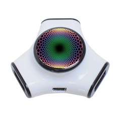 Abstract Patterns 3-port Usb Hub by Bangk1t