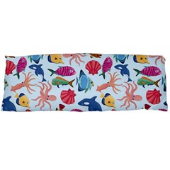 Sea Creature Themed Artwork Underwater Background Pictures Body Pillow Case (dakimakura) by Bangk1t