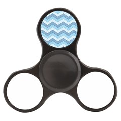 Seamless Pattern Of Cute Summer Blue Line Zigzag Finger Spinner by Grandong