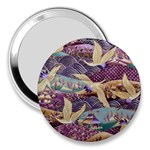 Textile-fabric-cloth-pattern 3  Handbag Mirrors Front