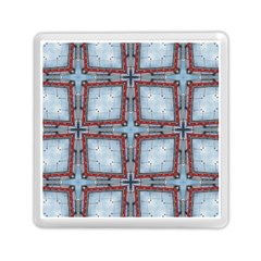 Pattern-cross-geometric-shape Memory Card Reader (square) by Bedest