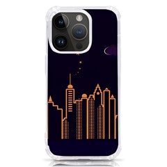 Skyscraper Town Urban Towers Iphone 14 Pro Tpu Uv Print Case by pakminggu