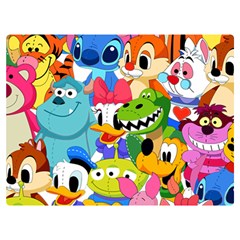 Illustration Cartoon Character Animal Cute Premium Plush Fleece Blanket (extra Small) by Cowasu