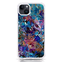 Smudged Iphone 14 Plus Tpu Uv Print Case by kaleidomarblingart