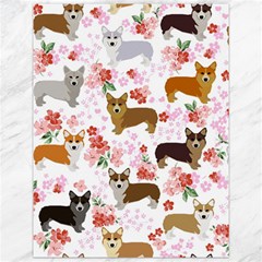 Corgis Corgi Pattern Canvas 12  X 16  by Cowasu