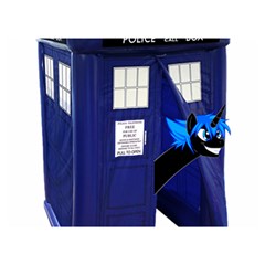 Tardis-doctor-who Premium Plush Fleece Blanket (extra Small) by Cowasu