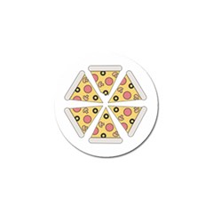 Pizza-slice-food-italian Golf Ball Marker by Cowasu